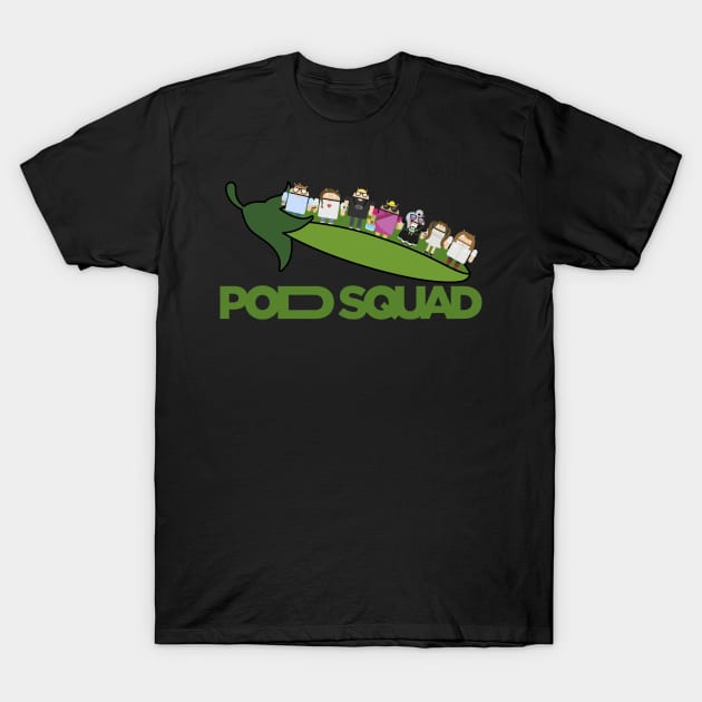 Pea Pod PodSquad T-Shirt by aircrewsupplyco